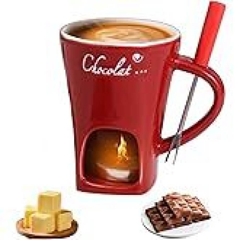 Chocolate Snack - Керамическая кружка для шоколадного фондю, креативная