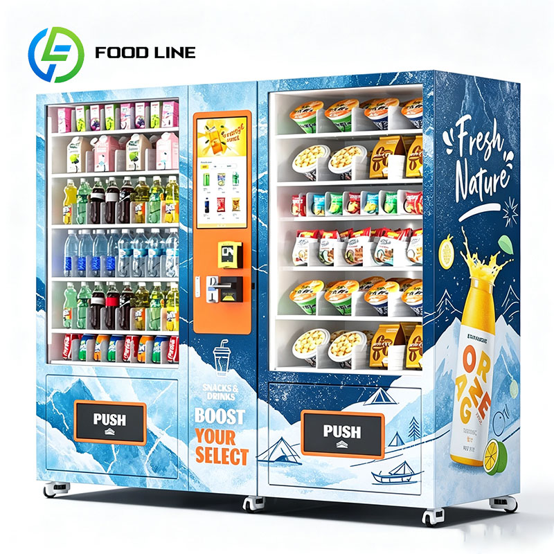 Food Snacks Drinks - Торговый автомат для продажи продуктов питания,