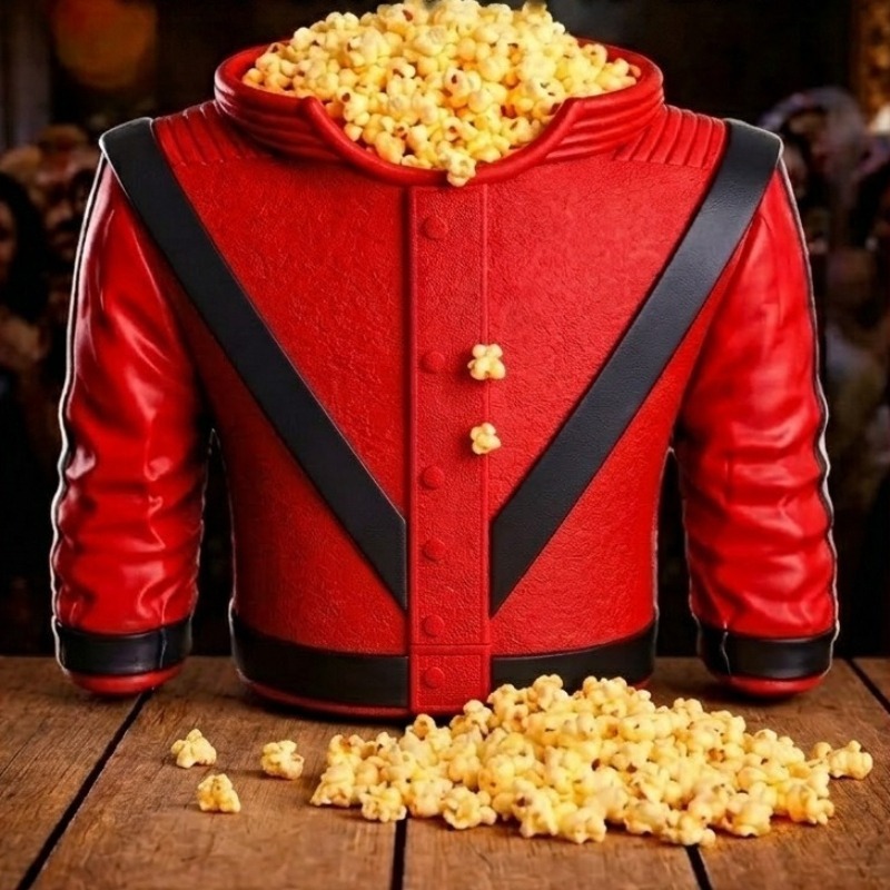 Popcorn - Креативный 3D-печатный контейнер для попкорна в