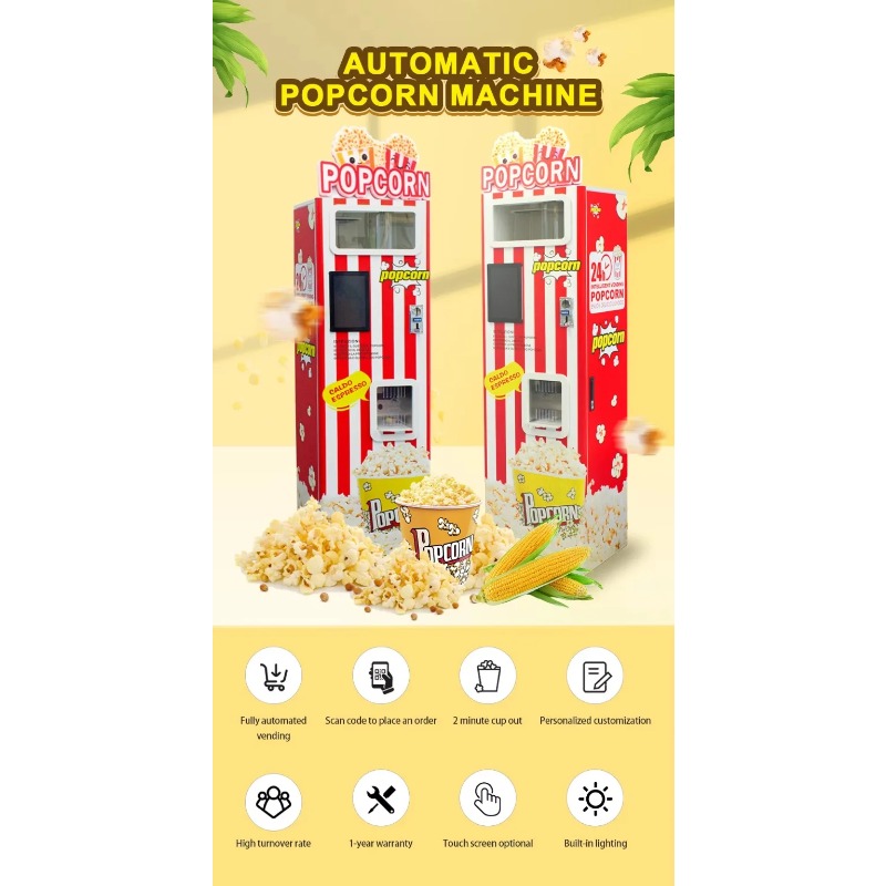 Новая автоматическая машина дл – обзор и цена Popcorn